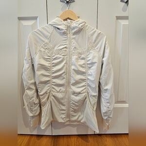 Mondetta Women's S, Cream  Hooded Jacket